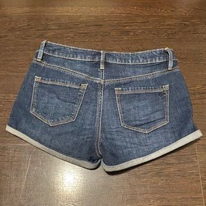 American Rag Distressed Dark Wash Jean Shorts
